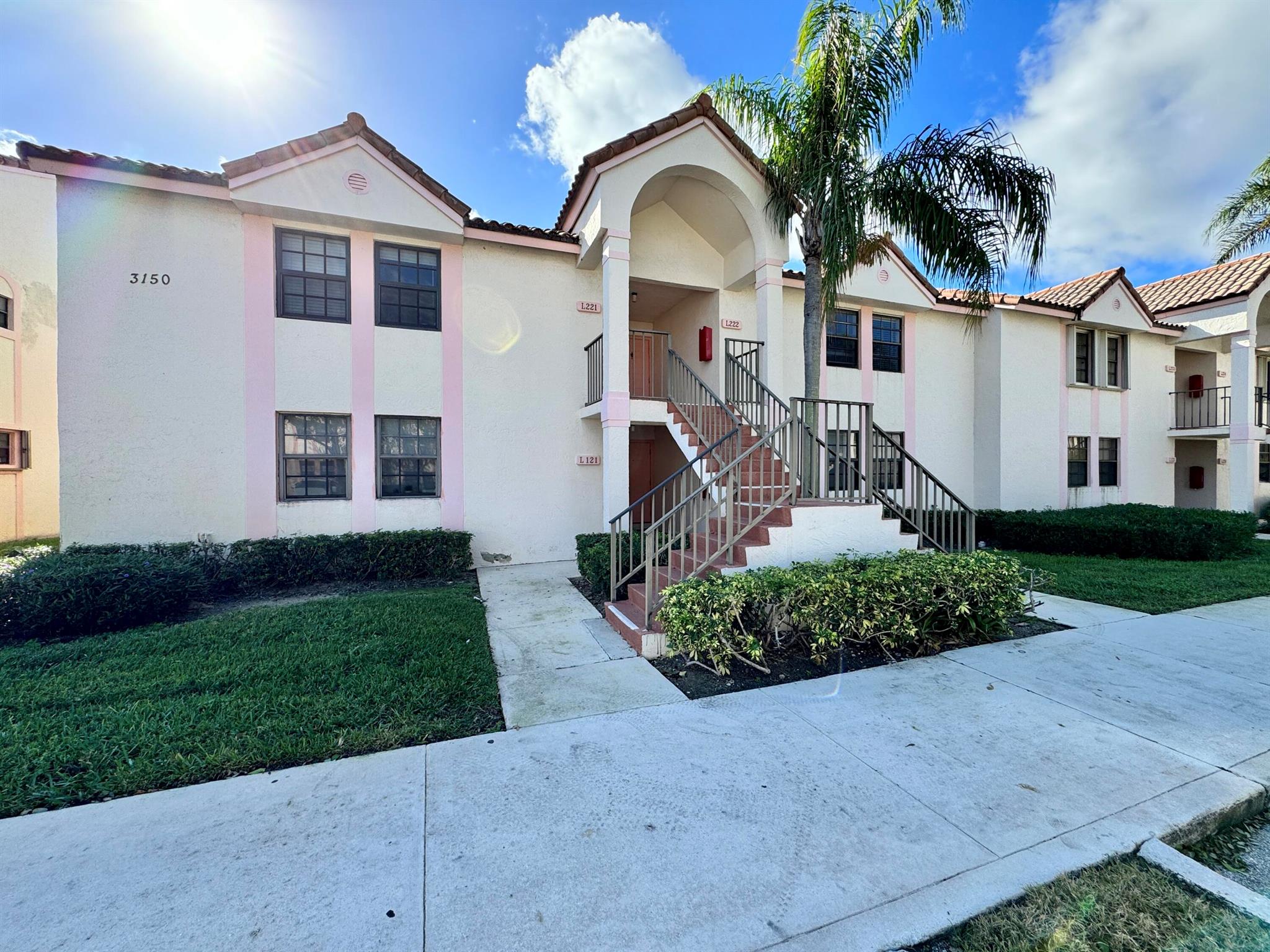 Centrally located 3/2 condo in a desired community. BRAND NEW paint throughout the house! Great lake view from living area and master bedroom! Minutes away from FAU, restaurants, shops and beaches. The unit features FULL IMPACT WINDOWS/DOORS. Updated Kitchen with granite countertop and stainess steel appliances. Tile floor throughout the unit. Crown molding throughout the unit. Newer water heater. Washer and dryer in unit. A-rated school zones. Community amenities include pool, tennis courts, basketball courts, racquetball courts, dog park, picnic area, trail and much much more. Great for primary residence and investment. Roof is covered by the association.