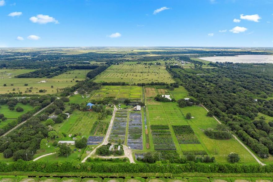 37 Acres direct Midway Rd, can be rezoned, maybe commercial, industrial. Currently a working nursery, that has been in business for 42 years. Property has water, septic, electric, irrigation all in place. 2 Manufactured offices and a large pole barn, and a pond, this is in a location of planned PUD's coming in rightacross the street. Close to the new proposed  ''Wave Garden'' and just a mile from one of the largest fairgrounds on the East Coast. Hosting large rodeos, fairs and concerts.Nursery business  and inventory does not convey in this price, but is available for sale.More confidential details available.