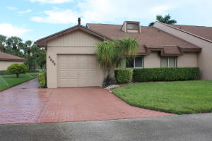 WELCOME TO THIS CENTRALLY LOCATED,4BEDROOM,3.5 BATHROOM, OPEN AND AIRY FULLY EXPANDED VILLA WITH MAGNIFICENT GOLF COURS VIEWS. LOCATED NEAR THE MAIN CLUBHOUSE AND POOL FOR CONVENIENT COUNTRY CLUB AND FAMILY LIVING. FEATURING TIMELESS DESIGNER MARBLE AND PENNY TILE FLOORS,FURNITURE,ARTWORK, CUSTOM LIGHTING AND BUILT INS. FINISHED ATTIC FOR STORAGE,ENCLOSED FLORIDA ROOM AND OUTDOOR PATIO. MANDATORY COUNTRY CLUB MEMBERSHIP 700 CREDIT SCORE REQUIRED. MOTIVATED SELLERS. BRING OFFERS
