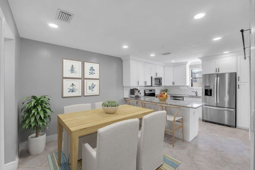 In the heart of Coral Springs beautiful 3 bedroom, 2.5 bath townhome with over 1400 sq. ft of open living space. Updated kitchen with stainless steel appliances and breakfast bar, updated bathrooms and freshly painted interior makes this home so inviting! Large primary bedroom with large bathroom and built-in closet organizer in each closet. Two additional bedrooms with upgraded flooring as well and built-in's in closet. The home features upgraded touches in each bedroom and bathroom. Enjoy your own screened in private patio and a view of the community pool; perfect for entertaining. HOA includes water, insurance, roof, maintenance of the outside, trash and beautiful community pool. Don't miss this turn key home!