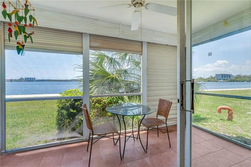 PRISTINE, POLISHED & MOVE-IN READY! Rarely Available Ground Floor Waterfront Unit Near Prestigious Williams Island Offers the Privacy & Convenience of a Home w/the Perks of Condo Living incl. Resort-Style Amenities & Lush Landscaping. Park at Your Front Door then Enter to Magnificent Lake Views Sweeping Across the Horizon. Open Kitchen with New Stainless Fridge & White Cabinets. Ceramic Floors in Living Area. Freshly Painted. Relax by the Lake on Your Screened Patio. Owner's Suite feat. Walk-In Closet & Bath w/Tub. 24-Hr Manned Security Guard Gate. Courtesy Bus to Aventura Mall. 55+. No Pets. AC <7 years old. $13.67 month seawall special assessment for 30 years started in 2007.