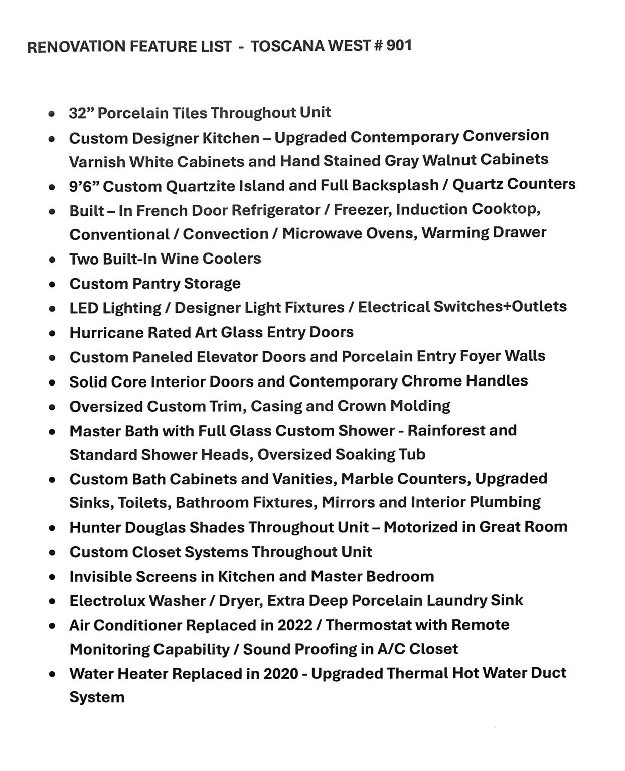 TOSCANA WEST CONDO - Residential