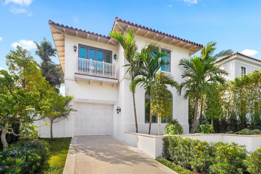 Welcome to 422 Australian Avenue, a newly constructed state-of-the-art Modern Mediterranean home with quintessential island finishes, situated ideally in the heart of Palm Beach. This 4 bedroom, 5 and a half bathroom turn-key residence is move-in ready and boasts classic tropical details including Cypress trim and Dominican Coral hardscape, French limestone floors throughout the first floor, hard-wood on the second floor, and an immaculately well thought out floor plan.  The property features an elevator, high ceilings, outdoor loggia and shower, and a surplus of natural light throughout. The Primary suite includes his and her Baths, his and her closets, and a lovely wet bar. With its perfect midtown locale, 422 Australian Avenue is just 3 blocks from renowned shopping and dining on Worth Avenue, with the Palm Beach Marina and Park also a stone's throw away. With new construction just recently completed in 2025, this mid island property is expected to receive a Certificate of Occupancy shortly and will soon be ready for immediate enjoyment. 

DISCLAIMER: Information published or otherwise provided by the listing company and its representatives including but not limited to prices, measurements, square footages, lot sizes, calculations, statistics, and videos are deemed reliable but are not guaranteed and are subject to errors, omissions or changes without notice. All such information should be independently verified by any prospective purchaser or seller. Parties should perform their own due diligence to verify such information prior to a sale or listing. Listing company expressly disclaims any warranty or representation regarding such information. Prices published are either list price, sold price, and/or last asking price. The listing company participates in the Multiple Listing Service and IDX. The properties published as listed and sold are not necessarily exclusive to listing company and may be listed or have sold with other members of the Multiple Listing Service. Transactions where listing company represented both buyers and sellers are calculated as two sales. "No payments made until title passes" Some affiliations may not be applicable to certain geographic areas. If your property is currently listed with another broker, please disregard any solicitation for services. Information published or otherwise provided by seller, listing company or its representatives is deemed reliable but are not guaranteed and subject to errors, omissions, or changes without notice. Copyright 2025 by the listing company. All Rights Reserved.