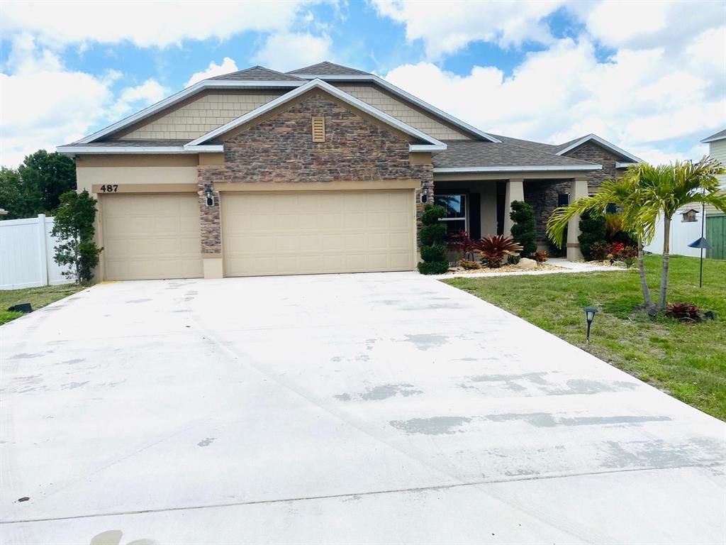 Photo of 487 SW Feldman Avenue Ave, Port St Lucie, FL 34953 (MLS # R10716868)