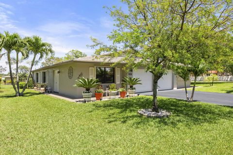 A home in Boynton Beach