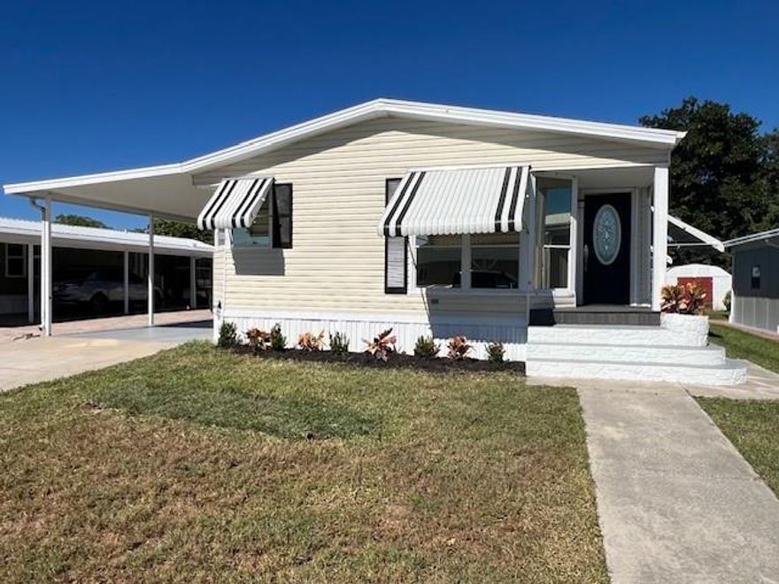 Discover this 2-bedroom, 2-bathroom mobile home. Recently renovated throughout, this residence has a Florida room addition perfect for entertaining guests or enjoying quiet mornings with coffee.
Step outside to your private paved patio overlooking peaceful pastureland.
Located in a well-maintained community, you'll enjoy access to amenities, such as a community pool, pickleball courts, and a clubhouse for gatherings.
Less than a mile from Lake Okeechobee, offering endless opportunities for fishing, boating, and waterfront recreation. When daily necessities call, convenient shopping at nearby Publix and Walmart Supercenter keeps errands simple.
This home combines comfortable living with a peaceful setting that feels miles away from the bustle, keeps you connected to everything you need.