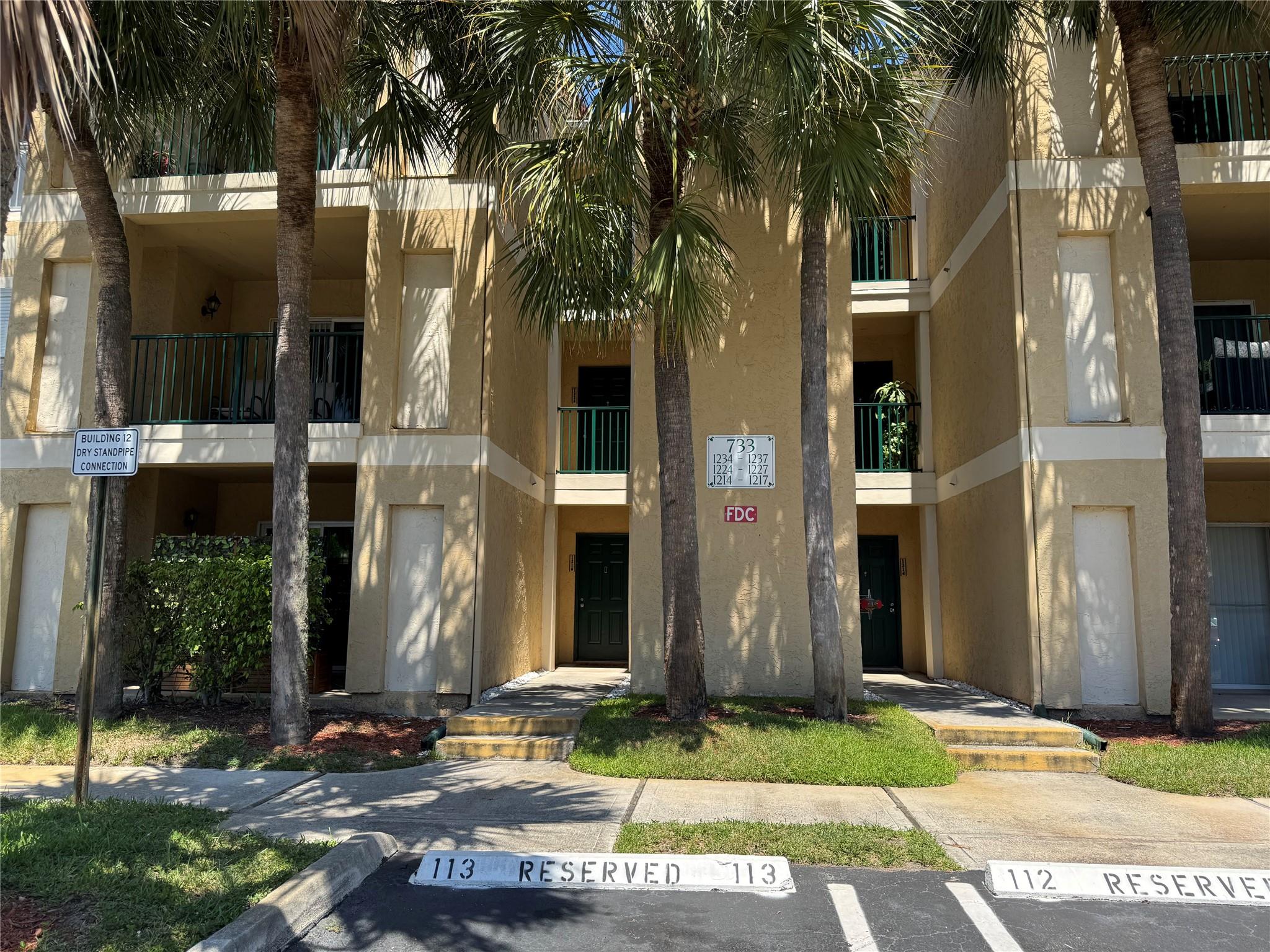 Visit this beautiful condo and you can see yourself living here! Well maintained 1st floor corner unit offers spacious rooms and is convenient to shopping and highways. Seller added high impact windows throughout and replaced A/C in 2021. All appliances are included plus two ceiling fans. The patio is semi enclosed for privacy. Transferrable contract for A/C maintenance. Storage included on the patio. The complex offers a pool, clubhouse and open area for picnics. Beautifully manicured exterior. Great starter home in move-in condition! Investor friendly. Pets allowed.
***Seller offering credit to buyer for first two months of Management Fee***