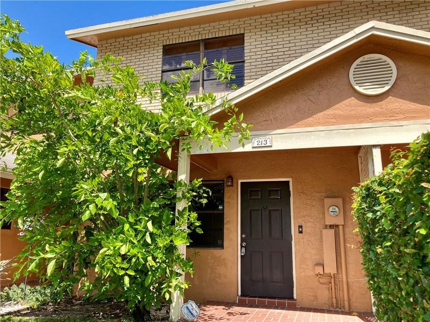 Beautiful and upgraded 2/1.5 in the desirable neighborhood of Southbridge. Newer bathroom vanities and laminate flooring. Washer and dryer in the unit. Kitchen has been recently remodeled with stylish granite countertops. Appliances were replaced a couple years ago. Nice private backyard and patio for entertaining. Gorgeous plantation shutters in upstairs bedrooms. HOA amenities include pool, tennis court, tot lot and clubhouse. Two assigned parking spaces in front of the house. Attached basic rental application required by landlord. HOA Application with HOA Rules and Regulations.