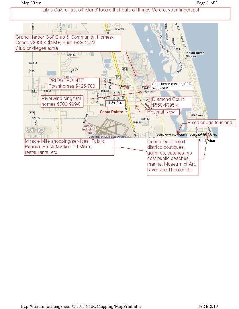 LILY'S CAY AT VERO BEACH - Residential