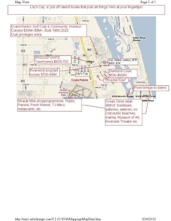 LILY'S CAY AT VERO BEACH - Residential