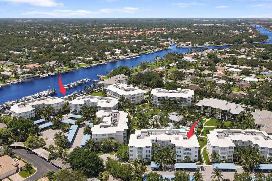 Discover Coastal Living at its finest in this stunning 3 Bed/2.5 Bath Penthouse Condo in Juno Beach! This spacious Penthouse end-unit is the largest Dominica Model & features 2 covered balconies. Step inside to find a bright, open-concept kitchen w/granite countertops, Bosch stainless appliances, soft-close wood cabinets, & stone backsplash. Enjoy plantation shutters, hurricane impact windows & sliders, tile flooring in the living areas, & custom walk-in closets with built-ins. A Boater's Dream-included is a 40' boat slip with a 9,000lb lift on the Intracoastal! Bay Colony offers resort-style amenities: 2 marinas, a saltwater pool, gym, pickleball, & much more. A prime location near Juno Beach & Pier, Alton, Downtown Gardens, Abacoa, & PBI Airport. Rent immediately & large pets allowed!