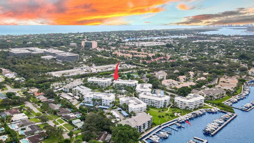 A Boater's Dream-included is a 40' boat slip with a 9,000lb lift on the Intracoastal! Coastal Living at its finest in this stunning 3 Bed/2.5 Bath Penthouse Condo in Juno Beach! This spacious Penthouse end-unit is the largest Dominica Model & features 2 covered balconies. Step inside to find a bright, open-concept kitchen w/granite countertops, Bosch stainless appliances, soft-close wood cabinets, & stone backsplash. Enjoy plantation shutters, hurricane impact windows & sliders, tile flooring in the living areas, & custom walk-in closets with built-ins. Bay Colony offers resort-style amenities: 2 marinas, a saltwater pool, gym, pickleball, & much more. A prime location near Juno Beach & Pier, Alton, Downtown Gardens, Abacoa, & PBI Airport. Rent immediately & large pets allowed!