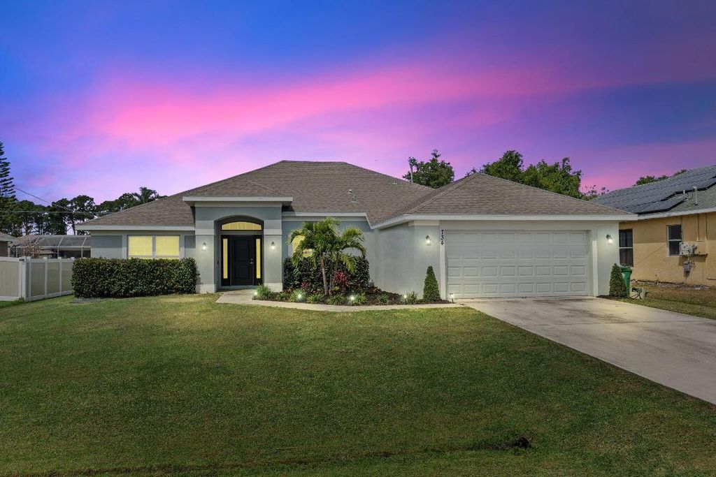 Photo of 734 NE Eastlake Street, Port Saint Lucie, FL 34983 (MLS # R10977873)