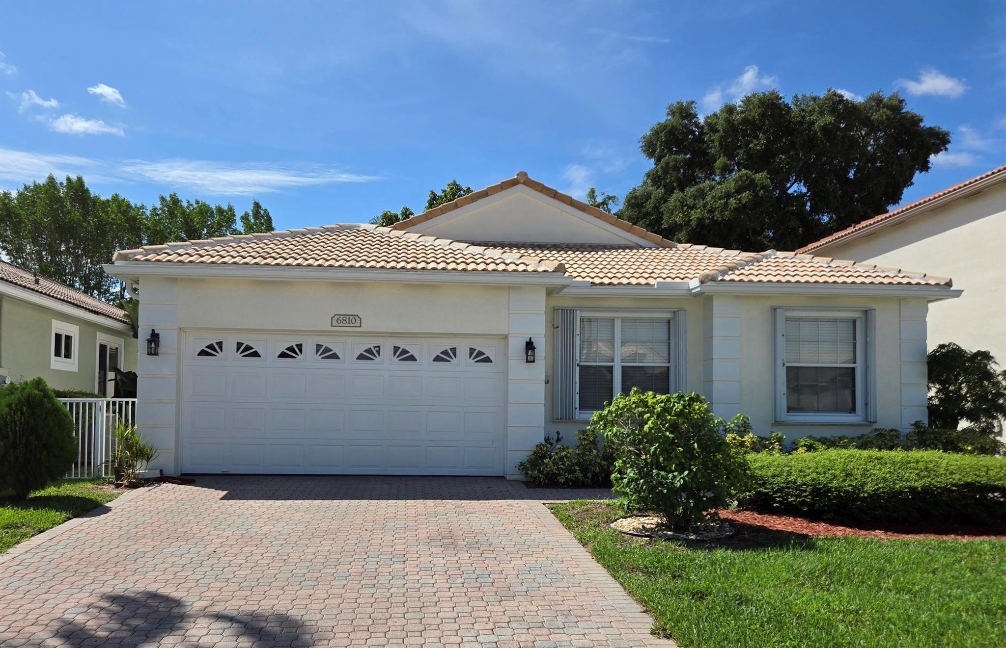 ANNUAL or 6 MONTH RENTAL. Completely updated, light and bright home with spacious open floorplan! Sky lights add extra brightness to this home! Quartz counters, tile backsplash, new appliances, A/C and water heater. Master has sliders out to the patio and the master bath has a separate shower and tub. Large laundry room with extra space for storage. Accordion hurricane shutters as well. Extended driveway and screened patio. Gated community includes pool, tennis, tot lot and landscaping! HOA requires 650 minimum credit score.