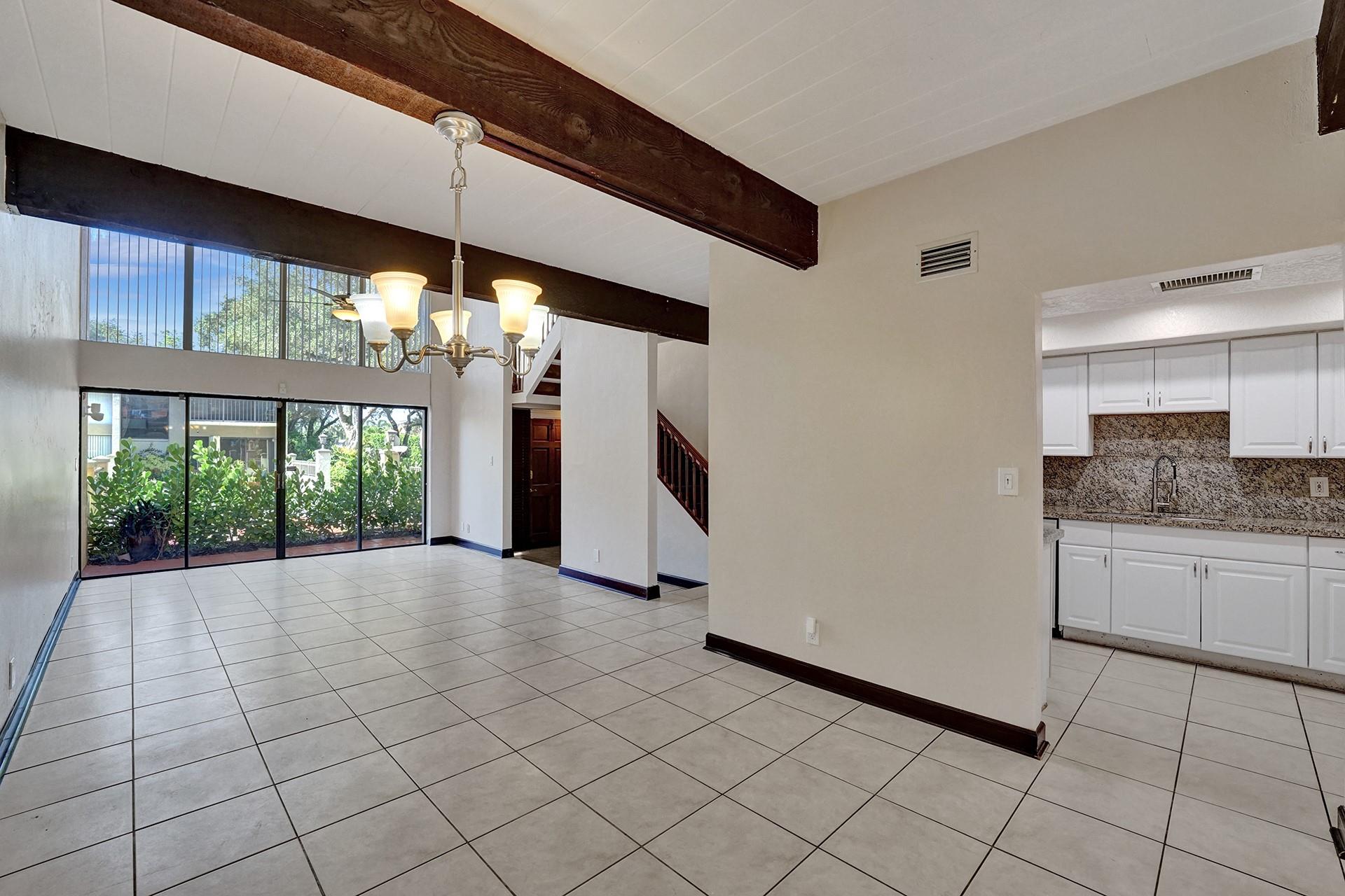 Welcome to this beautifully maintained 3-bedroom, 2-bath corner townhome offering nearly 1,900 sq. ft. of comfortable living space. This home features a bright and open layout with floor to ceiling windows providing plenty of natural light, spacious bedrooms, and a functional floor plan perfect for families. The corner unit location provides added privacy and extra outdoor space. Perfectly located in prestigious Jacaranda Country Club, a short 1 mile drive puts you on 595. The Fountains and Broward Mall are within walking distance with Tower Shops just 2 miles away. Pet ok up to 25 pounds. Nice washer/dryer in unit. Excellent landlord :)