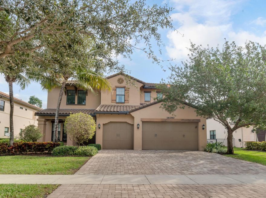 Amazing opportunity to enjoy this bespoke home with over 4,200 sq ft of sumptuous living. This 5 bedroom, 5.1 bath hidden gem offers unparalleled Florida living at it's best.  Enjoy your chef's kitchen with open concept living areas overlooking the sparkling pool and patio encased in lush tropical landscaping. Low HOA fees and a boutique community of only 11 homes adds to desirability of the property.  Estates at Tuscany is a preferred list community for Morikami Park Elementary and in close proximity to American Heritage School, Atlantic Avenue, admired places of worship, pristine beaches and Town Center Mall.