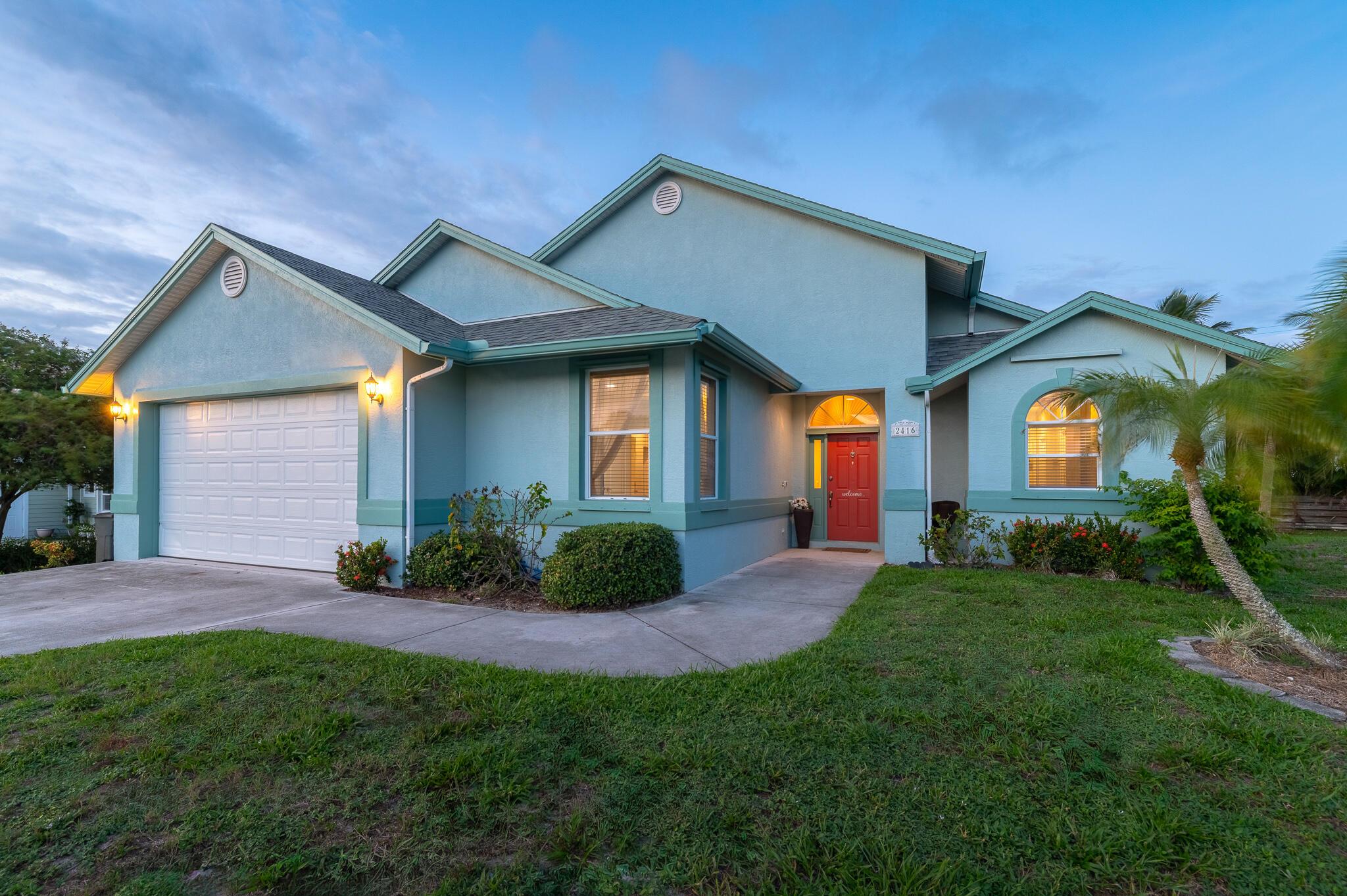 Updated pool home just steps from the beach on Hutchinson Island, move-in ready and sold furnished. This 3BR/2BA coastal residence offers a split bedroom plan for privacy, vaulted ceilings, and sun-filled open-concept living. The remodeled kitchen features quartz countertops, modern cabinetry, and sleek finishes. Durable porcelain and wood-look tile add coastal style. Sliding glass doors open to a sparkling pool, fenced yard, and a spacious patio for outdoor entertaining. Prime island location: a 4-minute walk to the shoreline and minutes to shopping, dining, and attractions. this home delivers the best of Florida lifestyle, convenience, and value. A rare opportunity in Hutchinson Island real estate!