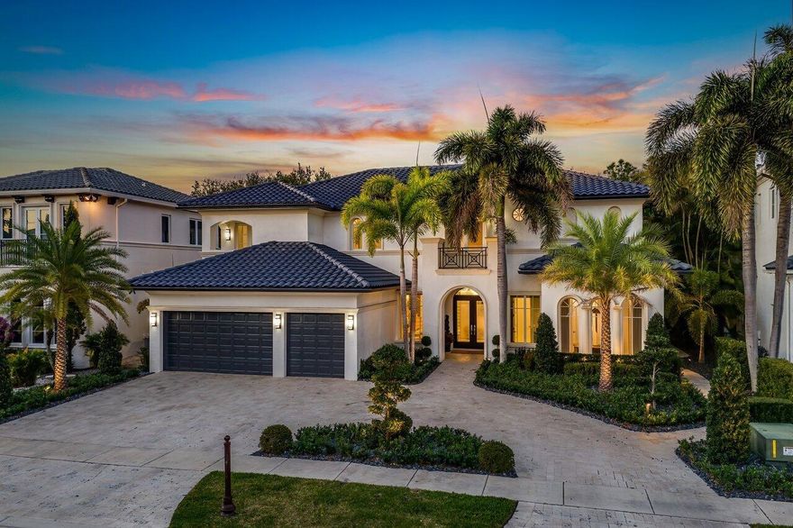 Experience a New Pinnacle of Luxury Living in The Oaks at Boca Raton. Nestled in one of Boca Raton's most prestigious communities, this recently reimagined estate redefines elegance and sophistication. Spanning an impressive 5,500 sqft, this stunning residence offers a seamless fusion of contemporary design and timeless luxury. The open floor plan enhances both flow and functionality, featuring 5 spacious bedrooms, 5.5 beautifully appointed bathrooms, a study/office, loft, and media room. Adorned with designer wall coverings, extensive millwork, and abundant natural light, the home creates an atmosphere of elegance and warmth throughout. Every detail has been meticulously curated to provide an elevated living experience, where luxury and comfort come together effortlessly. On the main