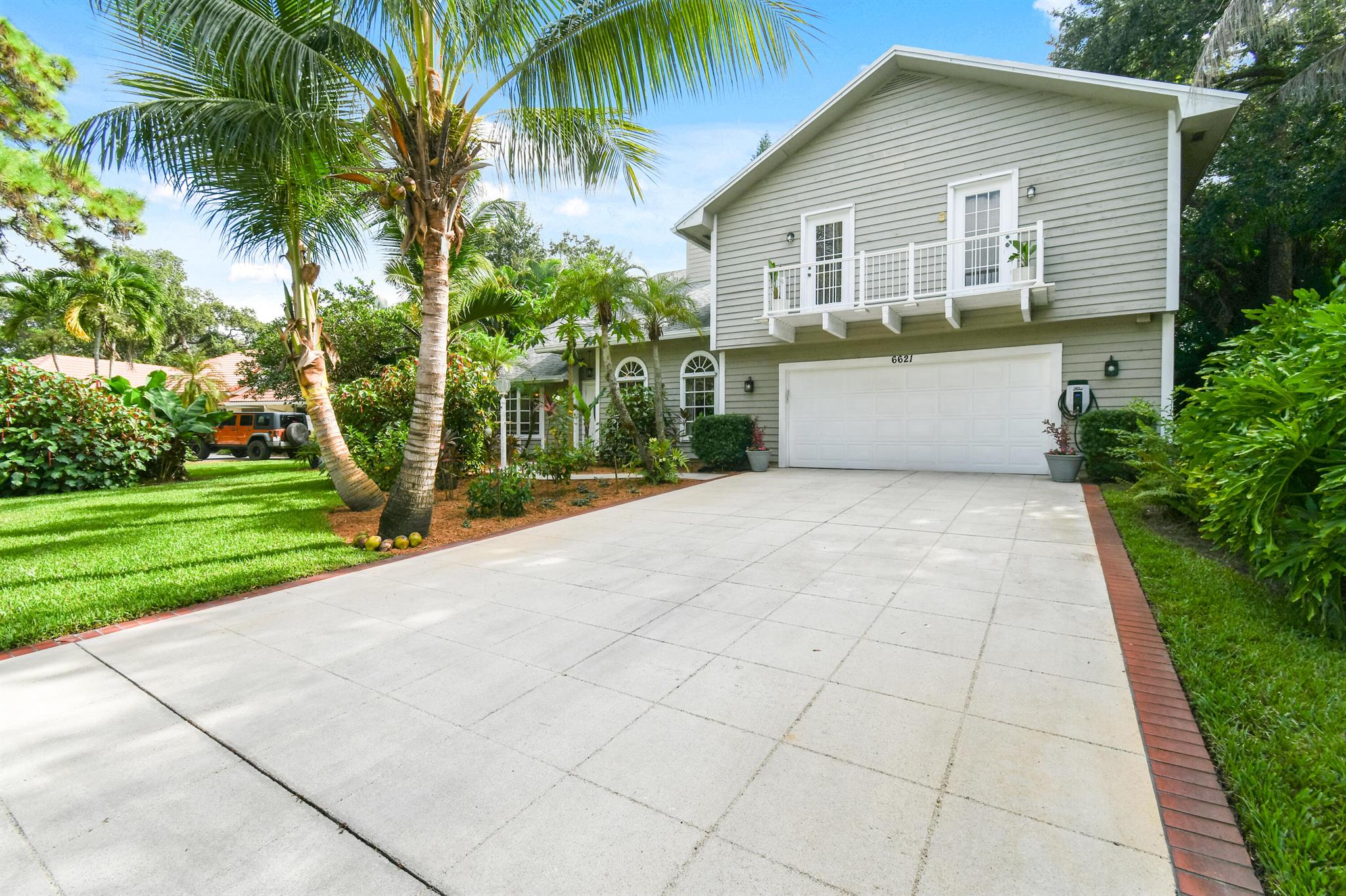 Welcome to Whispering Trails located off Loxahatchee River Road in the heart of Jupiter This home sits on over a 1/2 acre with inground pool & spa and covered lanai area for outdoor entertaining & recreation, fenced in backyard & open green space for pets. Spacious floorplan with formal dining room eat-in breakfast nook overlooking lanai & pool area, great room with fireplace. The primary suite is on the 1st floor with on suite bathroom & sitting area. 4 bedrooms on 2nd floor with 2 full bathrooms & loft area. Nicely landscaped in front and back which includes sprinkler system, 2 Ac units 2024, whole Reme-Halo airduct purifer system on each unit, well pump 2025, new pool pump 2024.