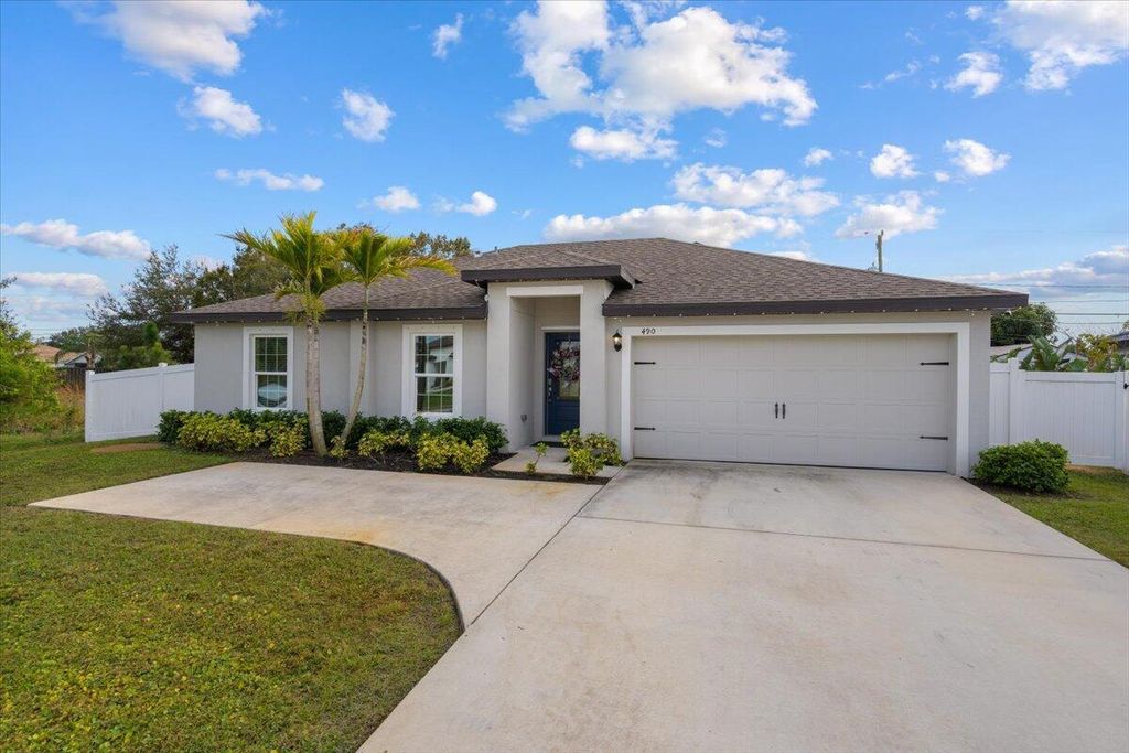Photo of 490 SW Paar Drive, Port Saint Lucie, FL 34953 (MLS # R11050082)