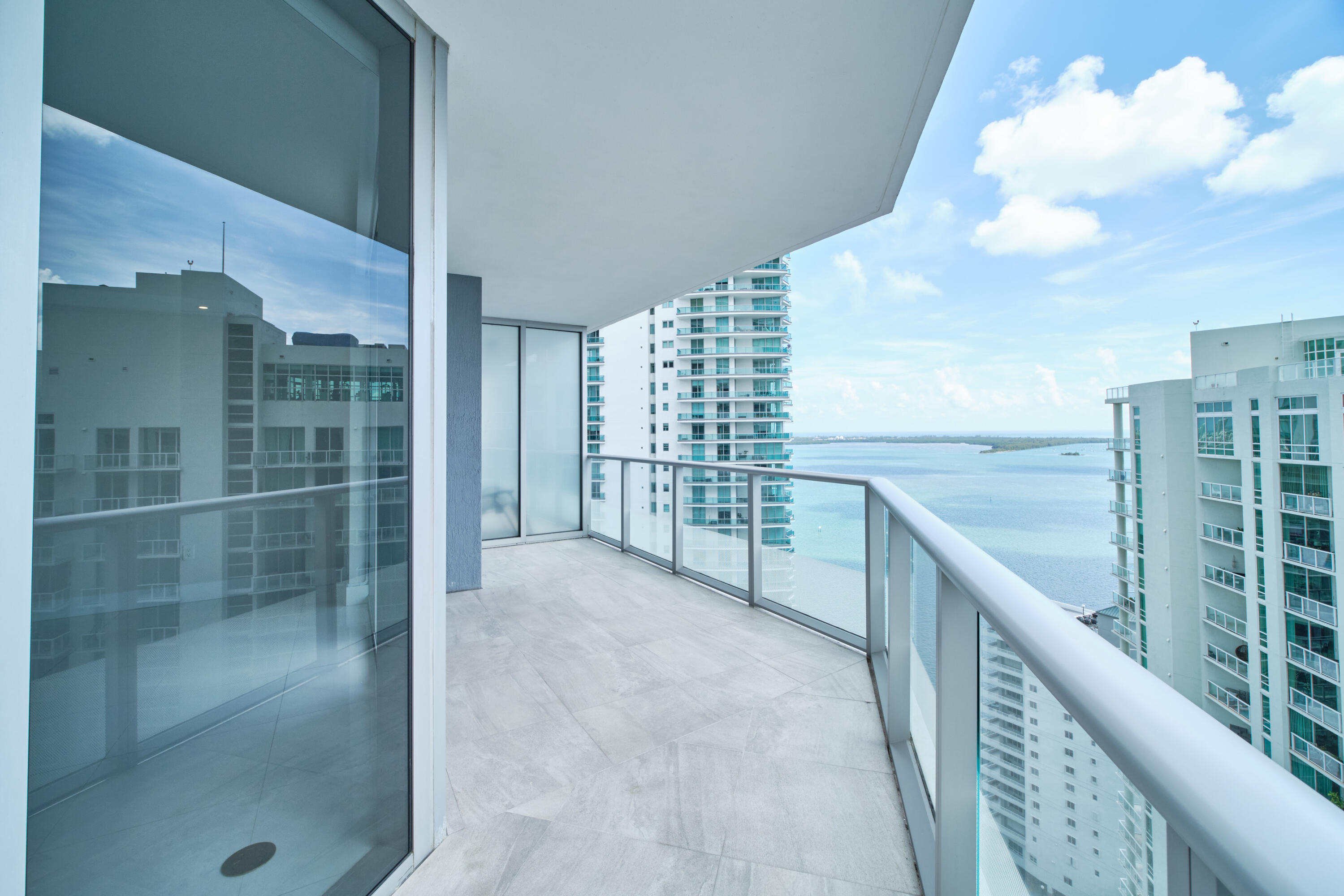 The Unit has Direct Water View. The Building is located in one of the Best Areas in Brickell, quiet but walking distance to Restaurants, Financial District Brickell Center. 1 assigned parking space. The Building provide great amenities: Club House, Fitness Center, Sauna, two pools (one in the Roof Top), BBQ Area. Automatized Parking Garage. Basic Cable and internet are included in the rent.