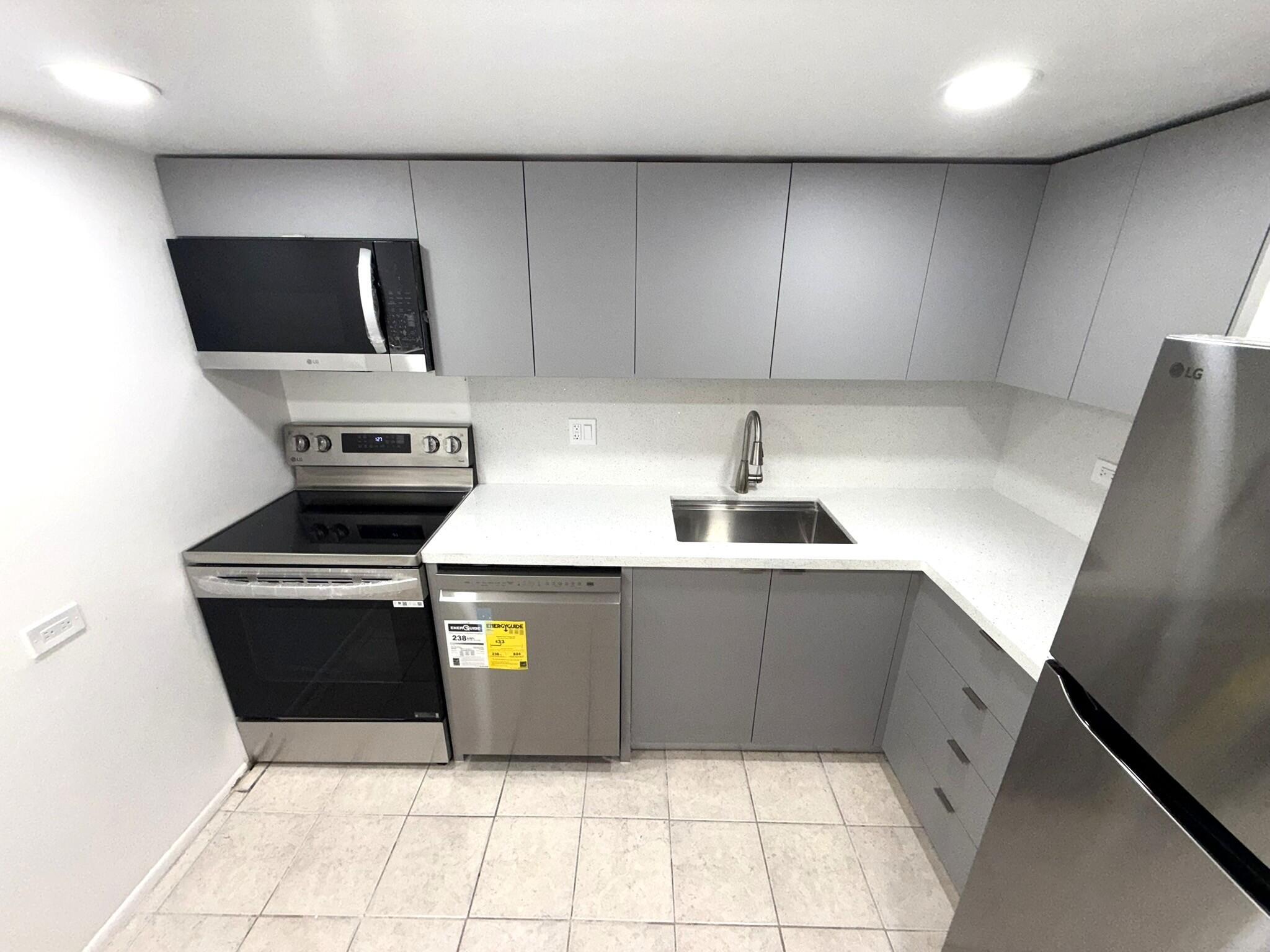 Newly updated kitchen and bathrooms. Quartz counter tops, stainless steel appliances. Gated community with a great clubhouse and pool. Call now to view this and similar properties.
