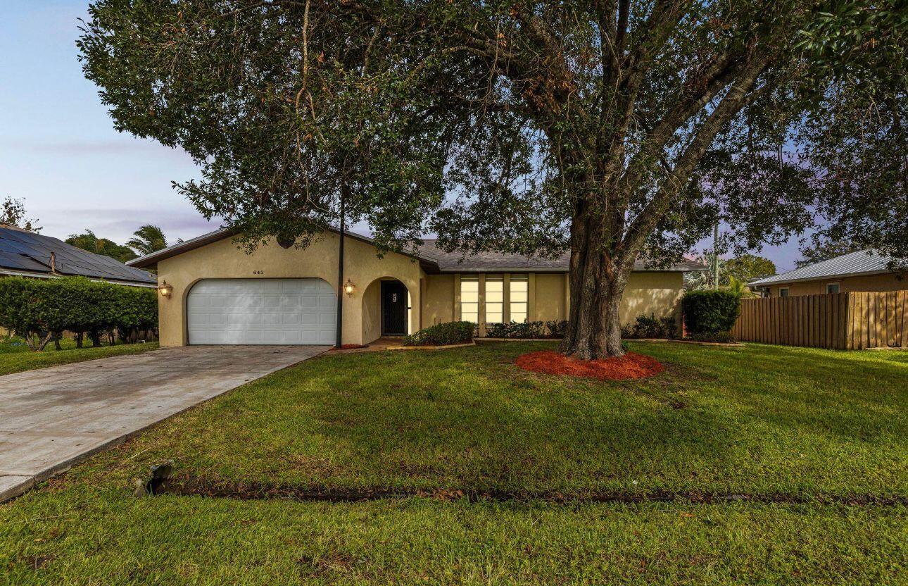 Discover this inviting 2-bedroom, 2-bathroom pool home in beautiful Port St. Lucie, ready to welcome its new tenants! Offering spacious living areas filled with natural light, a two-car garage for convenience, and a screened-in pool perfect for Florida's sunny days and breezy evenings, this home is designed for comfort and enjoyment. The split floor plan provides privacy and plenty of space, making it an excellent choice for families or those who love to entertain. Blending relaxation with functionality, this move-in ready home is waiting just for you!