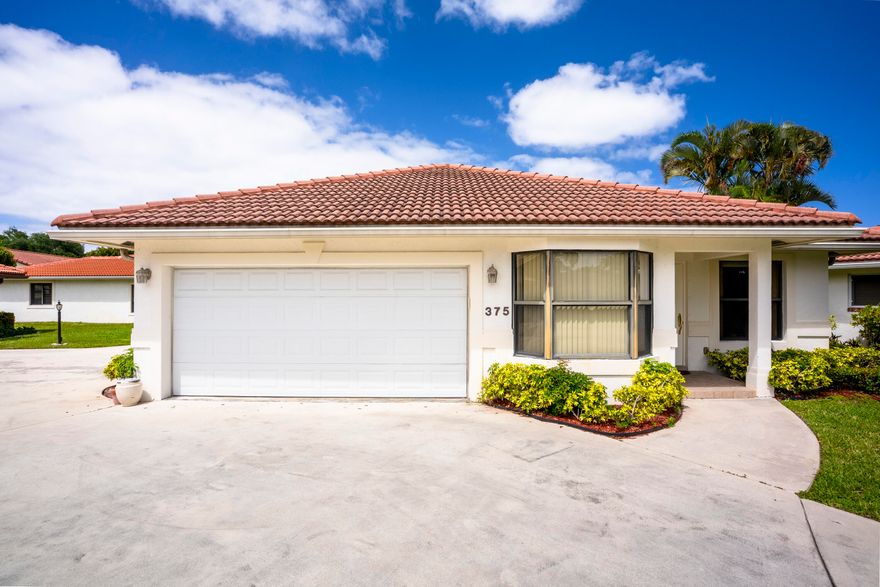 Welcome to sought-after Knob Hill, a charming 55+ community in the heart of East Boca Raton. This beautifully maintained 2 bed/2 bath + den single-family home offers a bright, open layout, granite countertops, spacious living areas and generously sized bedrooms. Enjoy seamless indoor-outdoor living with a private patio area—perfect for relaxing or entertaining.  Residents benefit from low HOA fees and resort-style amenities including a clubhouse and heated pool. Perfectly located just minutes from pristine beaches, Mizner Park, Downtown Delray Beach and world-class dining and shopping. This home delivers the perfect blend of comfort, convenience, and South Florida lifestyle.  2 Car Garage | Low HOA | Full Impact Windows |  AC 2019 | WH 2025 | All appliances newer | Present All Offers!