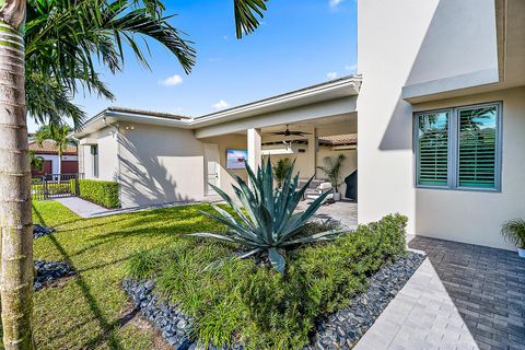 A home in Palm Beach Gardens