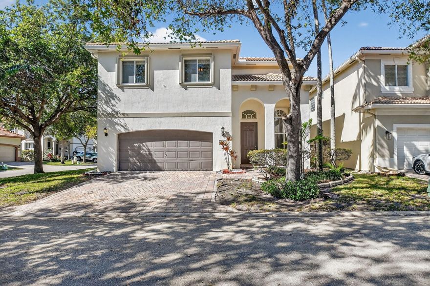 Welcome to this beautifully maintained 4-bed, 3-bath home in the gated community of Thousand Oaks. This light-filled residence features an open layout with high ceilings, spacious living areas, and an upgraded kitchen with new appliances and upgrades—This home is ideal for everyday living and entertaining. One bedroom and a full bath are conveniently located on the first floor, perfect for guests or multigenerational living. The primary suite and two additional bedrooms are located upstairs, offering privacy and separation. Enjoy a private fenced yard and access to resort-style amenities including a clubhouse, pool, and sports courts. Conveniently located near shopping, dining, and major highways. All meas. approx.; info deemed reliable but not guaranteed; Buyer/Buyer’s Agent to verify. Application and Documents attached to listing