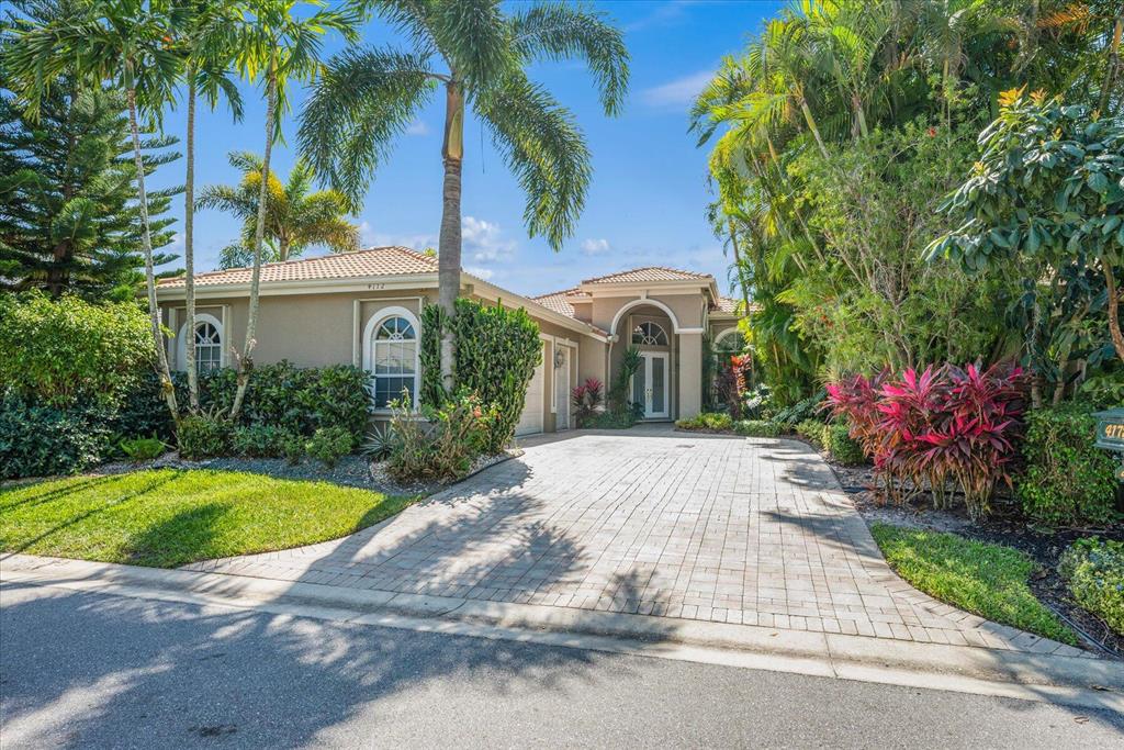 This bright three bedroom, three bathroom house has beautiful water and golf views from your family room, kitchen and master bedroom. This popular floor plan features a recently updated white shaker kitchen, new full house generator and new air conditioner. Wycliffe Golf & CC has undergone a gorgeous $18 million+ renovation, including a new golf practice facility and state-of-the-art spa and fitness center. Wycliffe offers two championship 18-hole golf courses, an Olympic-sized swimming pool, group classes, yoga, pilates, tennis, pickleball, men's, ladies' card rooms & so much more!