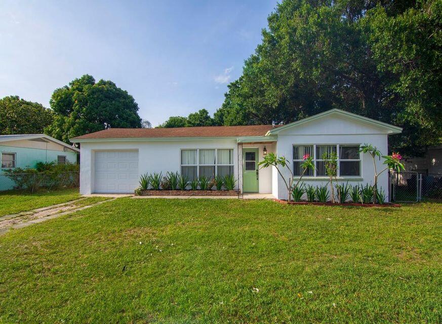 Clean and updated home on a quaint and tree lined lot! Upgrades include: New AC , Roof, appliances, flooring, bathroom, lighting and fans, washer/dryer, windows/doors, septic and much much more! Ready to move in! Not pictured: Custom barn closet doors in both bedrooms and vanity mirror in bathroom.