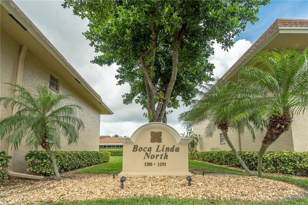 Convenient East Boca location. Beautiful and bright 2/2 condo overlooking the pool/garden, located only 10 minutes away from the beach. Kitchen features stainless steel appliances and gorgeous white quartz countertops. Property was just painted and has no carpet. Screened in balcony with a storage room. Rent includes water, sewer and basic cable. Boca Linda offers a pool, clubhouse with billiards and a bar. No pets, no smokers as per landlord. All ages.