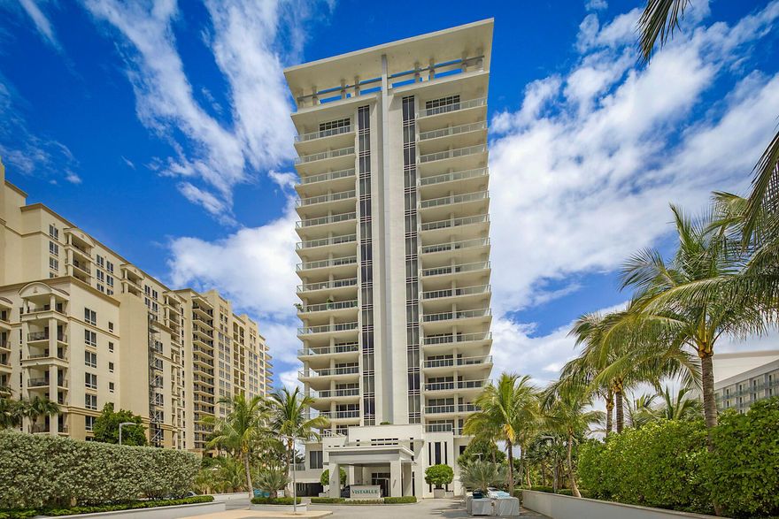 Live the ultimate oceanfront lifestyle at VistaBlue, Singer Island, a boutique luxury residence built in 2018 offering unparalleled privacy, sophistication, and resort-style amenities.   This stunning corner unit on the 15th floor spans 3,029 sq ft with 3 bedrooms, 3.5 baths, plus a Den and an expansive 584 sq ft wraparound terrace showcasing sweeping views of the Intracoastal, Atlantic Ocean, and vibrant sunsets.    Floor-to-ceiling impact glass and Lutron electric blinds bring in natural light and frame breathtaking scenery from nearly every room.    The gourmet kitchen is a culinary dream, equipped with Poggenpohl 42' custom cabinetry, Silestone quartz countertops, Miele appliances, a built-in coffee station, Subzero ice maker, and under-counter wine storage.