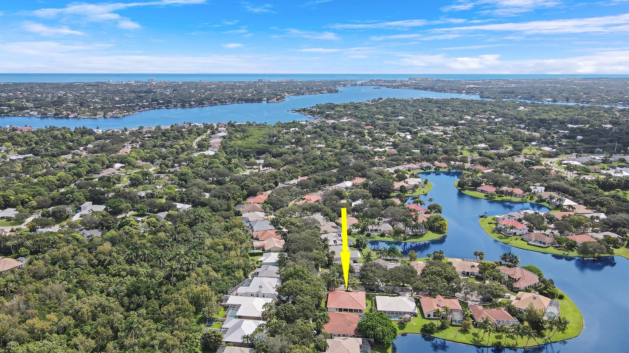 Welcome to 18951 Painted Leaf Court in Jupiter, Florida. This spacious CBS home is perfectly designed for comfortable living. Situated on a corner lot in The Shores, it offers an open-concept kitchen, soaring ceilings, and plenty of natural light. The home includes 3 bedrooms, 2.5 bathrooms, a two-car garage with extra-tall ceilings, and flexible space that can be used as an office, den, or 4th bedroom. Enjoy outdoor living on the long covered patio with peaceful lake views. Jupiter is known for its A-rated schools nearby and convenient access to shopping, dining, and major roadways. This home offers both comfort and convenience for everyday living.