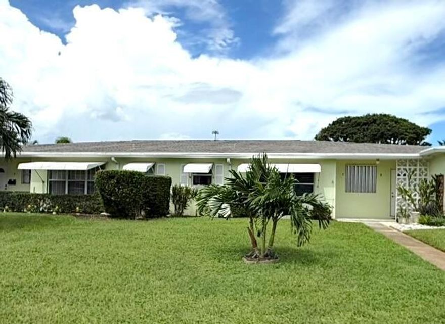 Welcome to this charming villa-style 1 bedroom, 1.5 bath condo located in a beautifully maintained 55+ community. This light and bright home features a newer kitchen with wood cabinets, and quartz countertops. The open layout includes a spacious primary suite with a walk-in closet and a full bath, plus an additional half bath for guests. Elegant plantation shutters enhance the living spaces. The community offers a clubhouse, pool, game room, and more. Conveniently located near shopping, dining, and major highways this villa is perfect for year-round living or a seasonal retreat.