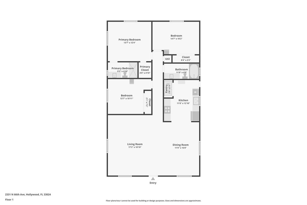 Photo of 2331 N 66th Terrace, Hollywood, FL 33024 (MLS # F10556783)