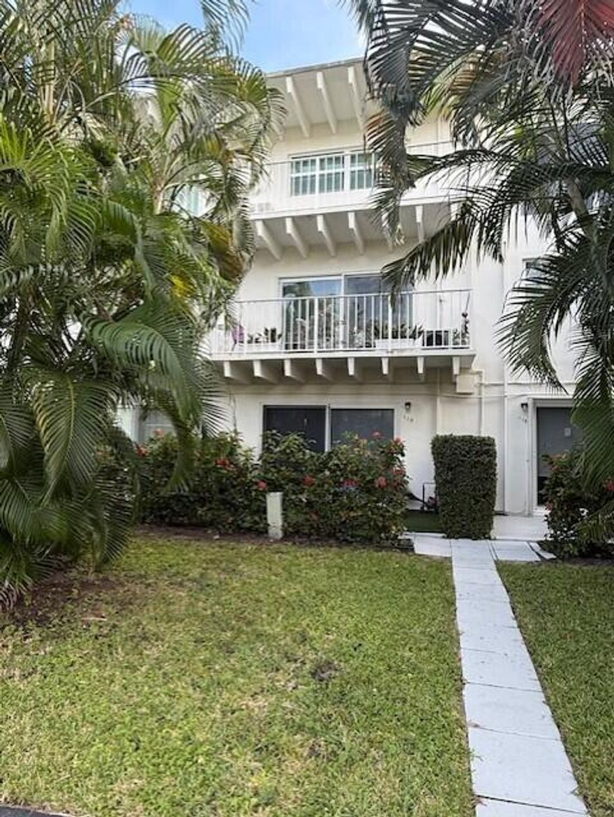 Live by the water in this charming 55+ community perfectly nestled along the Intracoastal—just steps from the ocean and beautiful sandy beaches. Enjoy a truly walkable lifestyle with popular spots like Thaiko, Old Key Lime House, Dune Deck, the Eau Palm Beach Resort, and stunning local parks all just moments away. The building features an inviting on-site pool, ideal for a refreshing dip while soaking up the warm coastal breeze. This home includes a private,  parking space along with an additional storage unit. This updated 1-bedroom, 1-bathroom condo/coop offers comfort and peace of mind with impact windows and doors. Relax on the spacious, covered balcony and enjoy the gentle ocean air. (No leasing permitted) Experience coastal living at its best!