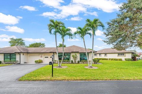 A home in Boynton Beach