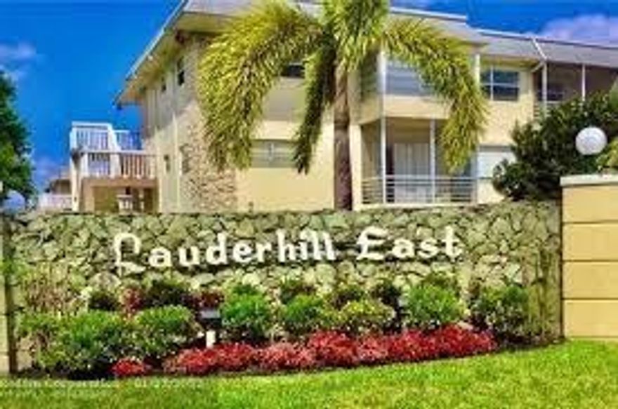 Cozy condo that is well priced in the heart of Lauderhill, FL. 55+ Community. Close to shopping, the Turnpike, and not far from the beach. It sits on a green golf course and the neighborhood is calm and peaceful. This home is clean and well kept. Comes with a Murphy bed with attached desk. Other furnishings can be negotiated if you would like to keep. New AC (2022). Hurricane Impact Windows.
Locked laundry room for privacy. Additional same floor storage unit. This community has many other amenities, such as a pool, gym, BBQ/picnic area, clubhouse, gazebos, and more! It is a MUST SEE for a LOW Price! READ HOA DOCS FOR ASSOC QUALIFICATIONS.