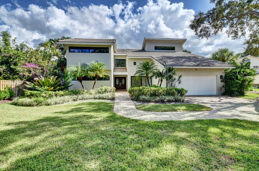 Incredible gut renovated 2945 square ft 4 br 3 bath home for lease. Spacious & bright home on oversized 1/3 acre lot on a quiet cul-de-sac in much desired Colonnade of Boca Raton. Property features vaulted ceilings, marble floors, impact glass, wood look tile floors, Laminate flooring throughout the upstairs, & beautifully renovated bathrooms. The kitchen features quartz countertops, marble backsplash, large kitchen island & a double wall oven.  Upstairs features a large loft space.  The master bedroom features a large screened balcony & loft area. Resort style yard with beautiful pool.  Colonnade has tennis courts & a playground. A+ schools Calusa Elementary, Omni Middle, Spanish River High. Unbelievable opportunity to rent a completely renovated home in the heart of  Boca Raton.Must See!