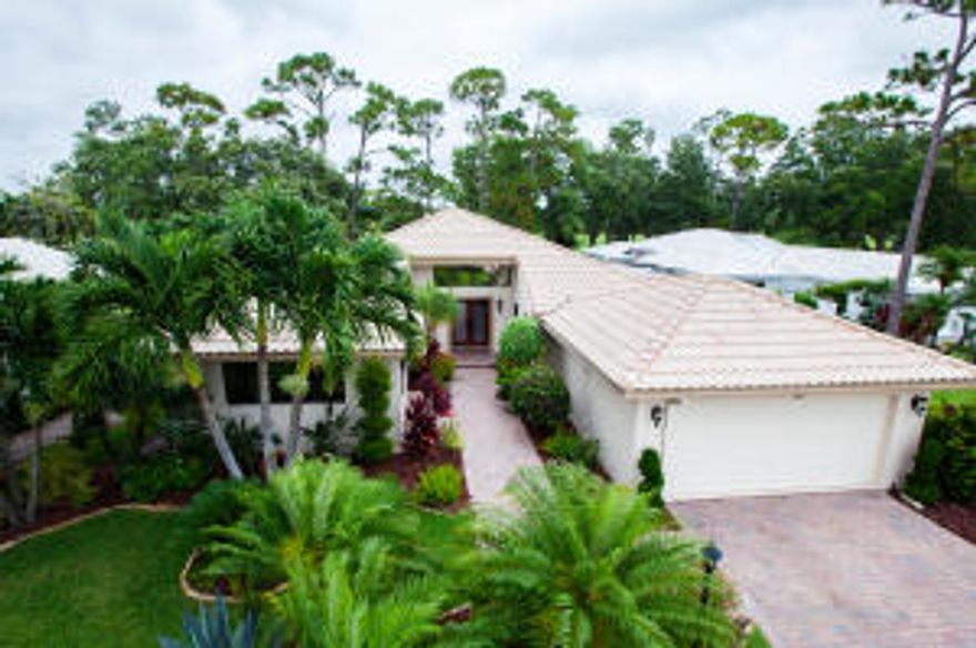 Completely and beautifully renovated Interior! 3 Bedroom 3 Bath home with  2 car garage in beautiful Hunters Run Golf & Racquet Club.  Magnificent and unique large home with sunny, spacious open floor plan.  Both master and 2nd bedrooms are suites with modern baths and and additions.  Breathtaking golf views. Arched pathways, crown molding, completely tiled thruout, ceiling music speakers, golf cart garage door, stunning custom wood cabinetry,  custom lighting, impressive custom designed closets, skylights, tray ceiling and much, much more.   Hunters Run Golf & Racquet Club offers 3 championshi[p 18 hole golf courses, 20 har-tru tennis courts, 4 pickleball courts, state of the art fitness center, hair salon & spa, & 7 restaurants Mandatory equity of $42,300 & $15 k initiation fee. Annual country club dues.