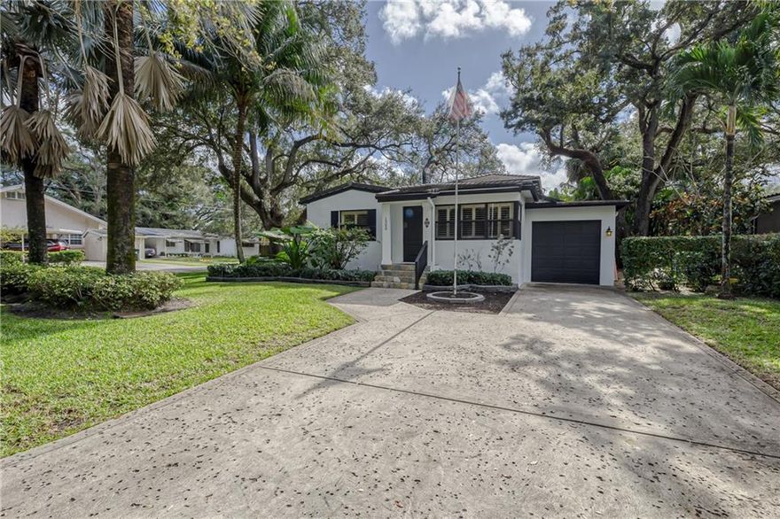 This totally updated & spotlessly maintained jewel of a home is ideally situated on a corner lot in the tranquil treelined neighborhood of Yellowstone Park. A 3 Bed/2Bath residence is a must see for the Buyer that "wants it all & NOW"! Open living kitchen design with gourmet kitchen w/ newer all stainless-steel appliances, granite countertops, natural gas stove & insta-hot water heater, white oak floors, plantation shutters, HUGE master bedroom & suite with amazing walk-in closet, formal dining room with volume ceilings can be used as a den/family room if needed. All new tile roof & 2 A/C systems in 2021, 2nd Bath redone in 2022. Spacious patio with gazebo overlooking a huge backyard. Plenty of room for a pool or boat/RV storage. The perfect South Florida abode that is truly MOVE IN READY!