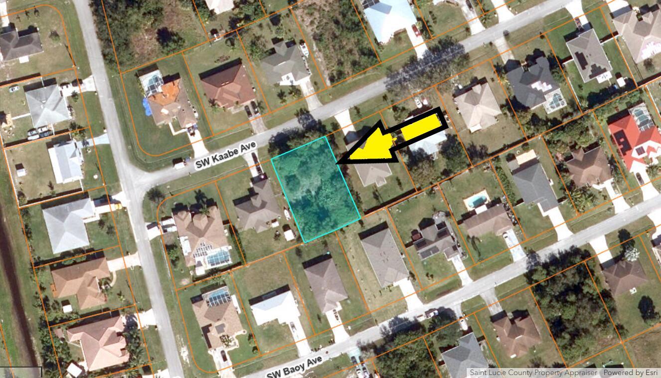 Nice area of Port St Lucie .Build your Dream Home here. Nice lot ,