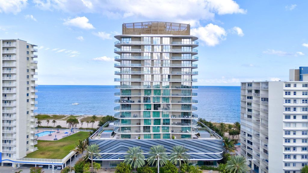 Photo of 730 N Ocean Boulevard #1201, Pompano Beach, FL 33062 (MLS # R11155306)