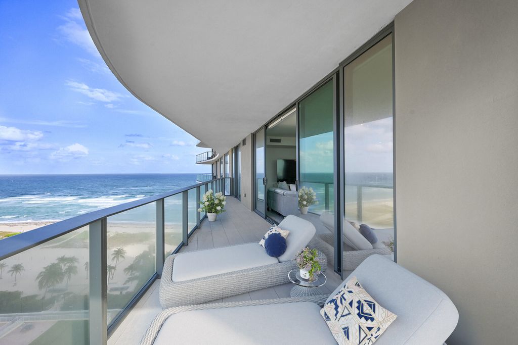 Photo of 730 N Ocean Boulevard #1201, Pompano Beach, FL 33062 (MLS # R11155306)