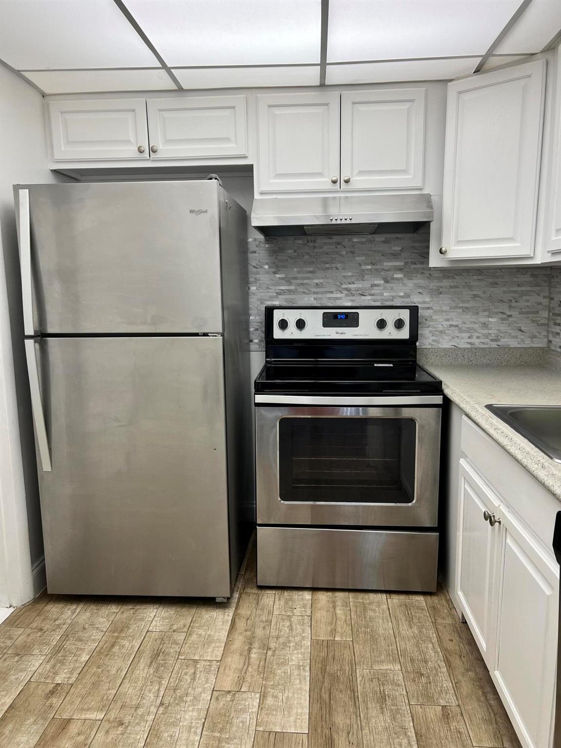 THIS SPACIOUS , BEAUTIFUL UNIT IS CLOSE TO I-95, FAU , MIZNER PARK, TO THE BEACH & SHOPPING CENTERS AND RESTAURANTS . CONDO WILL BE FRESHLY PAINTED & HAS NICE LIGH COLOR STONE LOOK LAMINATED FLOOR. SLIDING DOOR IN THE LIVING ROOM OPENING TO THE BIG BALCONY ALLOWS LOTS OF DAILY LIGHTS COMING INSIDE . MB HAS A TUB/SHOWER AND WALKING CLOSET , GUEST BD HAS A GOOD SIZE WALKING CLOSET TOO. BUILDING HAS WASHER AND DRYER IN EACH FLOOR . WATER IS INCLUDED THE RENT . APPROVAL BY THE HOA WON'T TAKE LONGER .