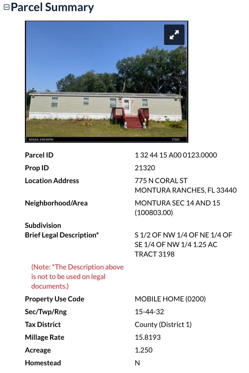 MONTURA RANCH UNREC SEC 15 - Residential