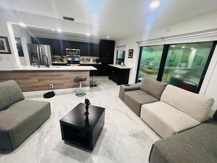 Resort lifestyle, Amazing Townhouse 3/2 , updated kitchen, bathrooms, impact windows and sliding doors, Seller will credit the buyer $3k towards closing costs, selling as is$552 monthly HOA, plus $170 quarterly TCMA