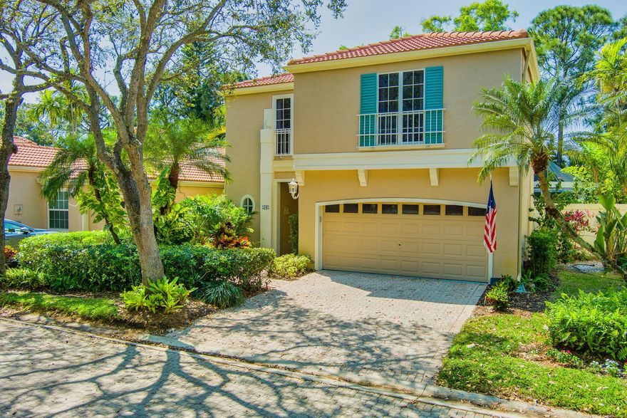 Home Warranty Included!  $10,000 mortgage buy down included....Owner motivated.  Stunning 3BR/2BA Golf Course Home in Villa d'Este, PGA NationalExperience luxury living in this beautifully updated 2-story residence overlooking the 2nd hole of the Fazio Course. Features include all-new hurricane-impact windows, fresh interior paint, new carpet upstairs, and an oversized screened patio perfect for entertaining. The gourmet kitchen offers granite countertops and stainless steel appliances, while the primary suite boasts golf views, a walk-in closet, and a fully renovated spa-style bath. Enjoy a 2-car garage, resort-style community pool, and the charm of cobblestone streets. Golf memberships available but not required.